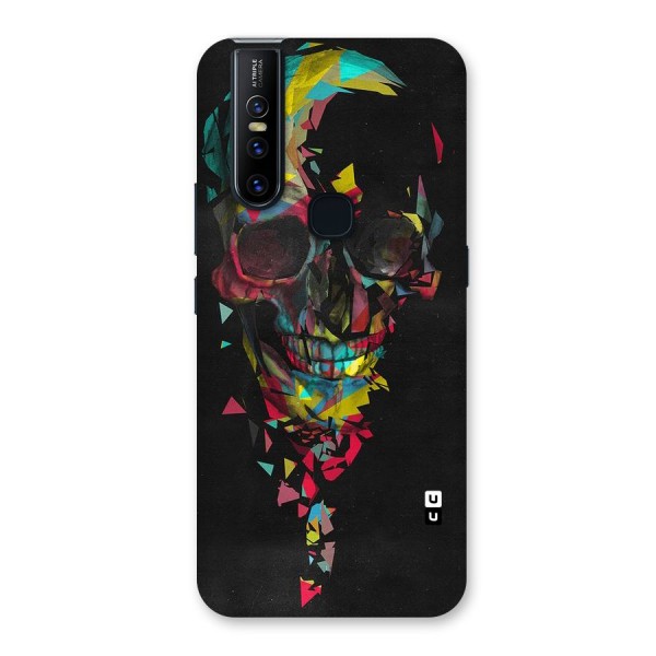 Colored Skull Shred Back Case for Vivo V15