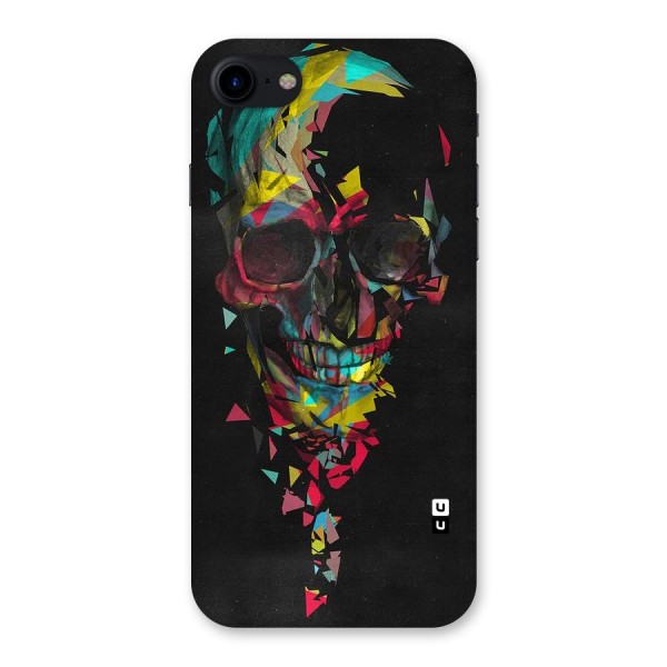 Colored Skull Shred Back Case for iPhone SE 2020