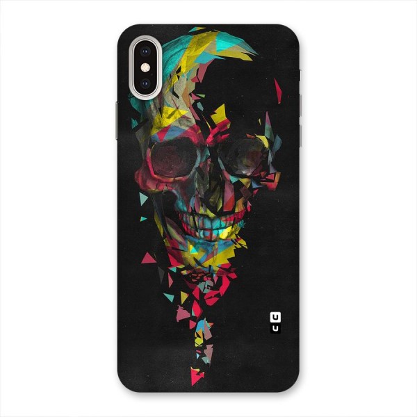 Colored Skull Shred Back Case for iPhone XS Max