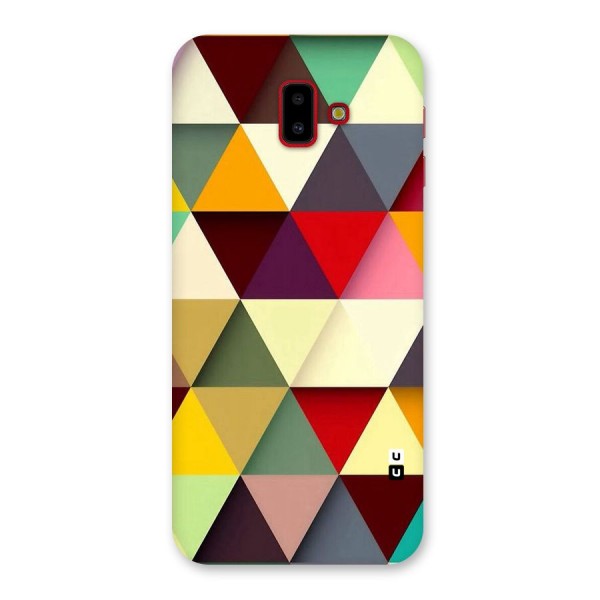 Colored Triangles Back Case for Galaxy J6 Plus