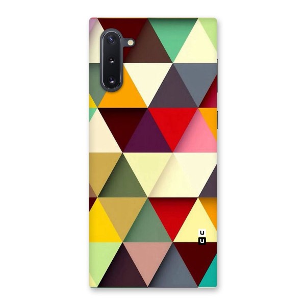 Colored Triangles Back Case for Galaxy Note 10