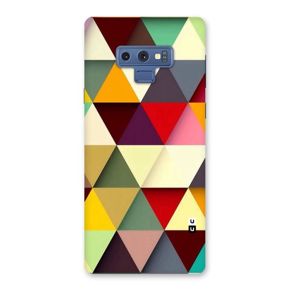 Colored Triangles Back Case for Galaxy Note 9