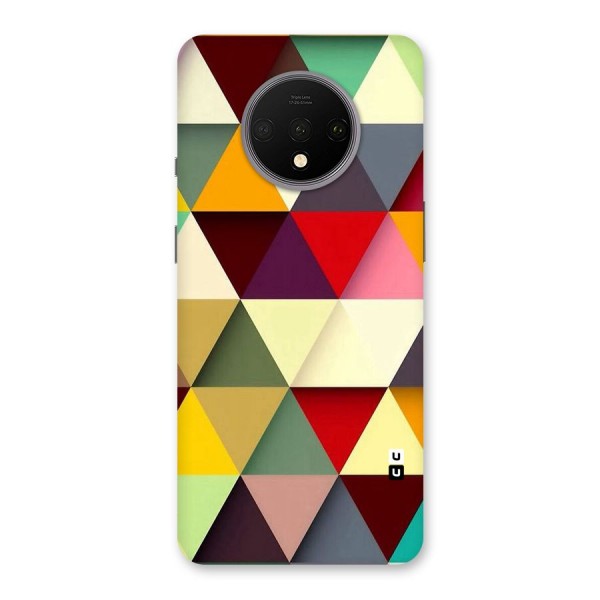 Colored Triangles Back Case for OnePlus 7T