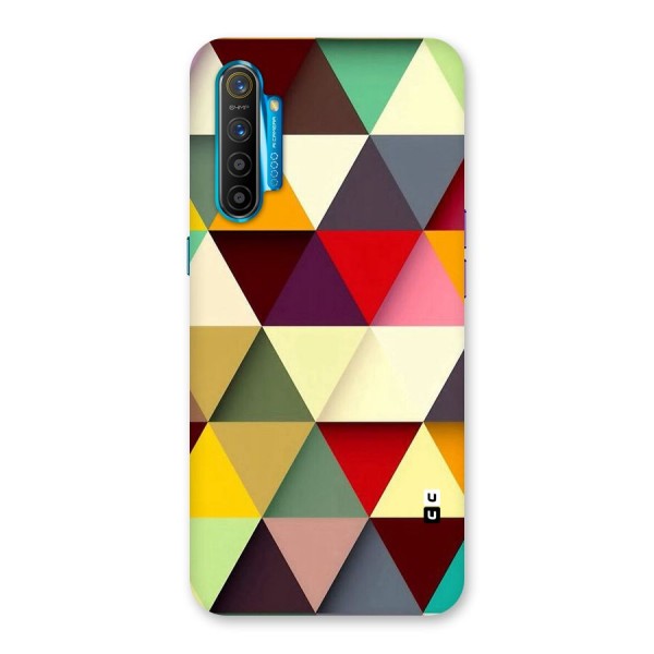 Colored Triangles Back Case for Realme XT