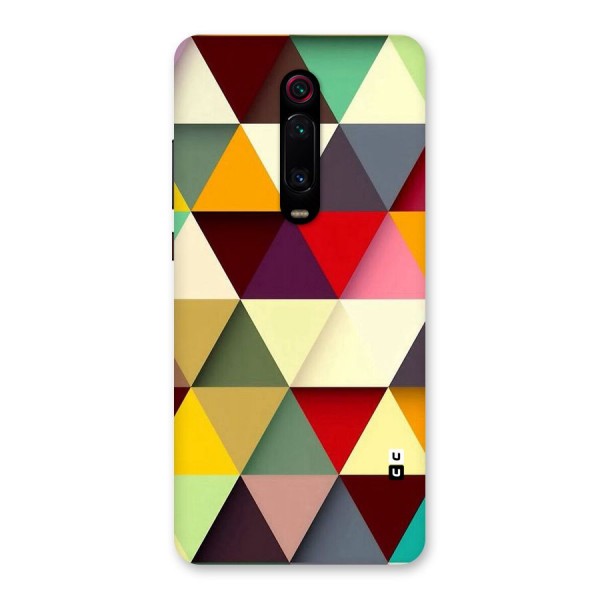 Colored Triangles Back Case for Redmi K20 Pro