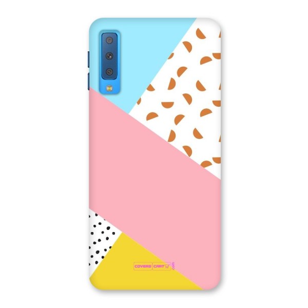 Colorful Abstract Back Case for Galaxy A7 (2018)