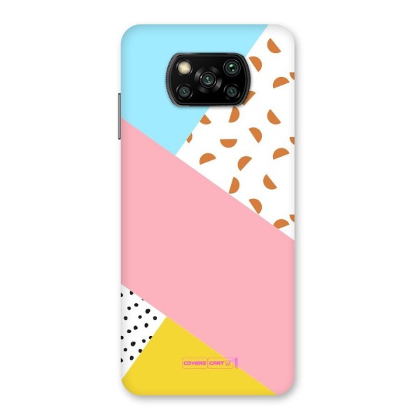 Colorful Abstract Back Case for Poco X3