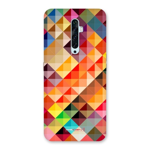 Colorful Cubes Back Case for Oppo Reno2 F