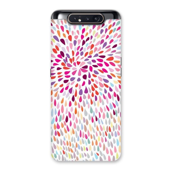 Colorful Decorative Pattern Back Case for Galaxy A80