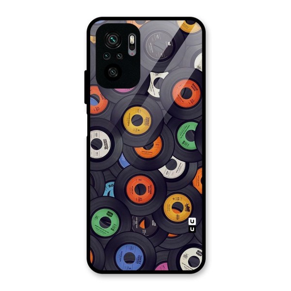 Colorful Disks Glass Back Case for Redmi Note 10S
