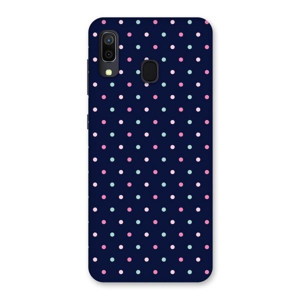 Colorful Dots Pattern Back Case for Galaxy A30