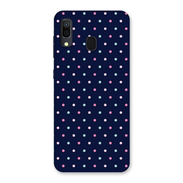 Colorful Dots Pattern Back Case for Galaxy A30