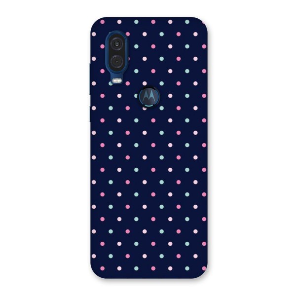 Colorful Dots Pattern Back Case for Motorola One Vision
