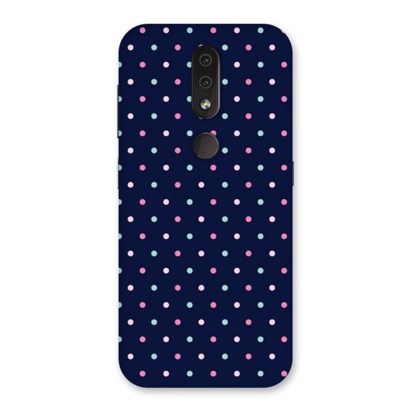 Colorful Dots Pattern Back Case for Nokia 4.2
