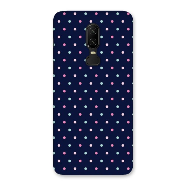 Colorful Dots Pattern Back Case for OnePlus 6
