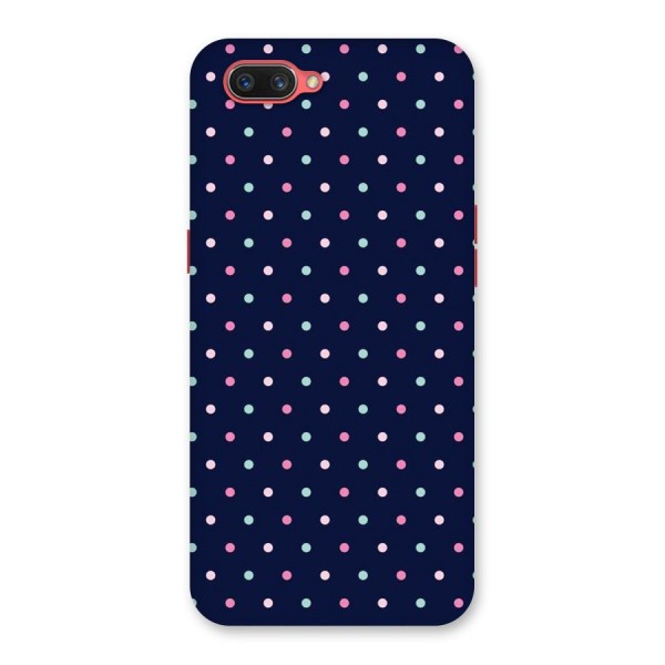 Colorful Dots Pattern Back Case for Oppo A3s