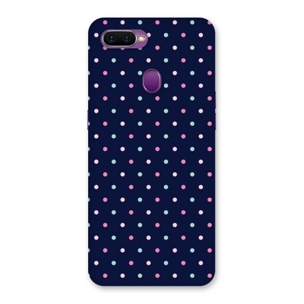Colorful Dots Pattern Back Case for Oppo F9