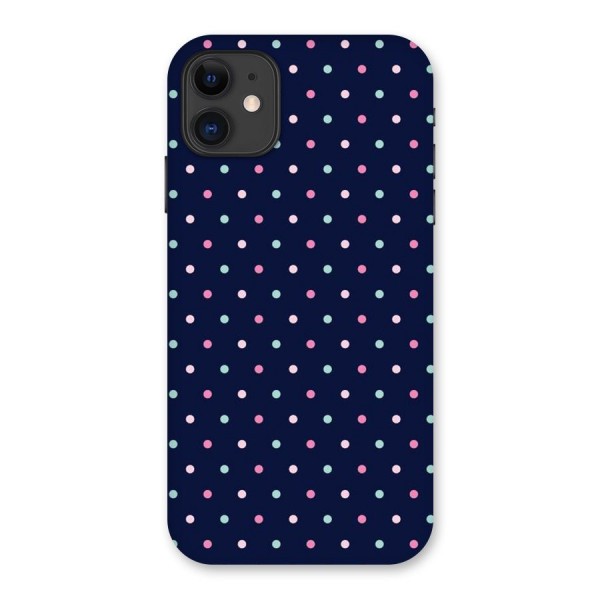 Colorful Dots Pattern Back Case for iPhone 11