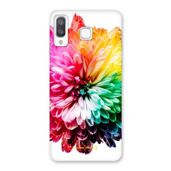Colorful Flower Back Case for Galaxy A8 Star