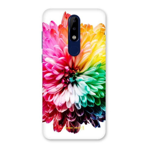 Colorful Flower Back Case for Nokia 5.1 Plus