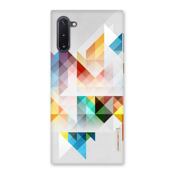 Colorful Geometric Art Back Case for Galaxy Note 10