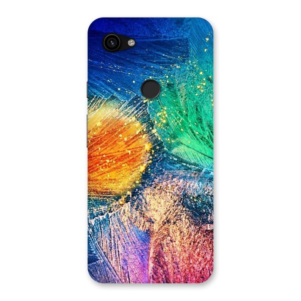 Colorful Leafs Vibrant Back Case for Google Pixel 3a XL