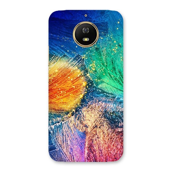 Colorful Leafs Vibrant Back Case for Moto G5s