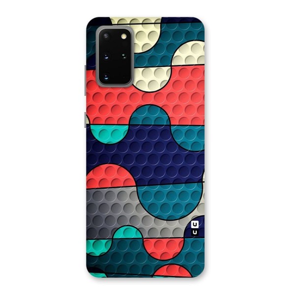 Colorful Puzzle Design Back Case for Galaxy S20 Plus