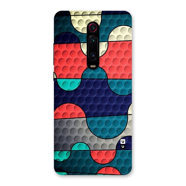 Colorful Puzzle Design Back Case for Redmi K20 Pro