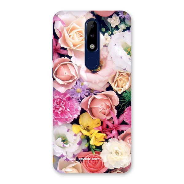 Colorful Roses Back Case for Nokia 5.1 Plus