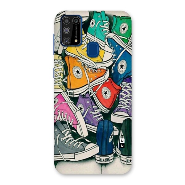 Colorful Shoes Back Case for Galaxy F41