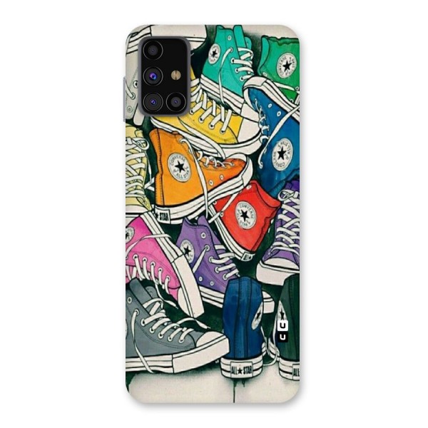 Colorful Shoes Back Case for Galaxy M31s