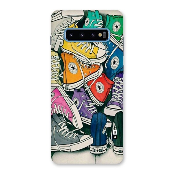 Colorful Shoes Back Case for Galaxy S10 Plus