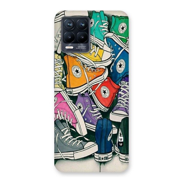 Colorful Shoes Back Case for Realme 8 Pro