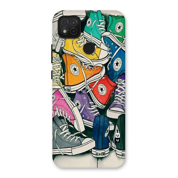 Colorful Shoes Back Case for Redmi 9