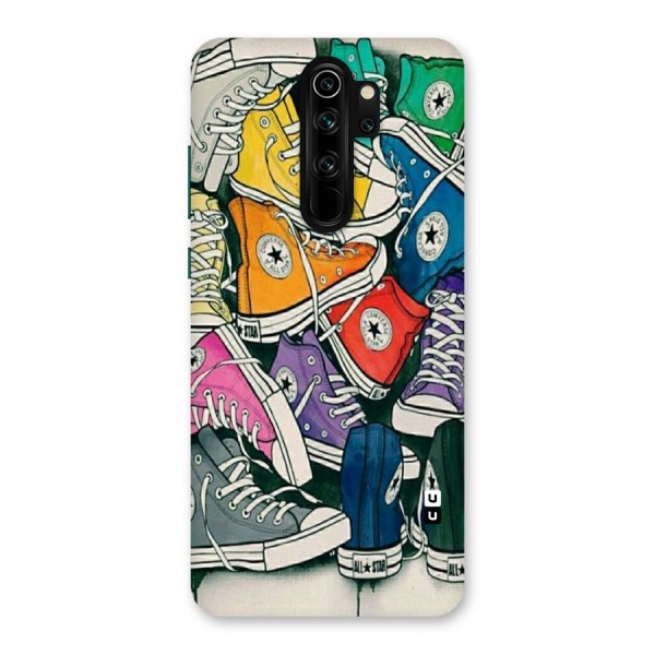 Colorful Shoes Back Case for Redmi Note 8 Pro