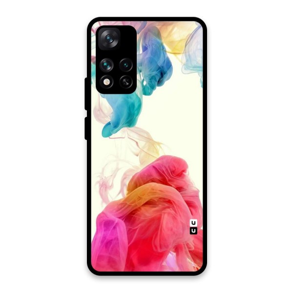 Colorful Splash Glass Back Case for Xiaomi 11i 5G