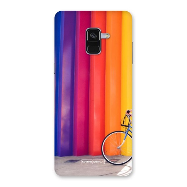 Colorful Walls Back Case for Galaxy A8 Plus