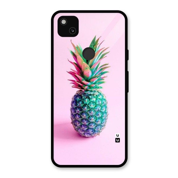 Colorful Watermelon Glass Back Case for Google Pixel 4a