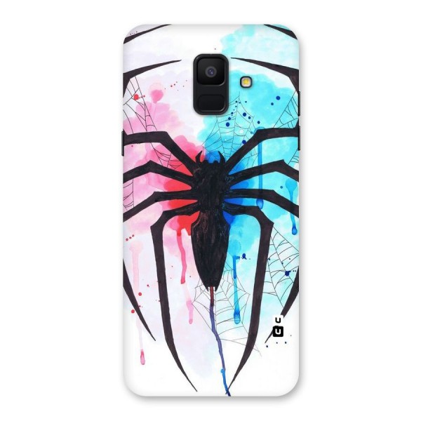 Colorful Web Back Case for Galaxy A6 (2018)