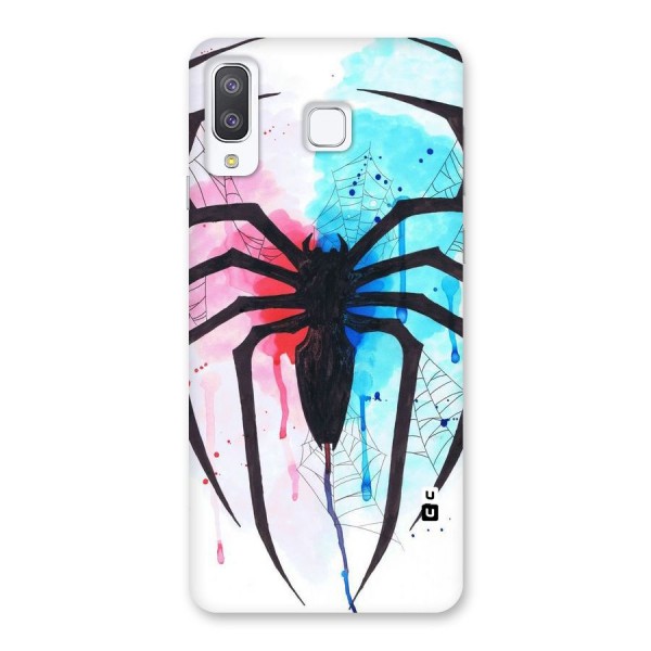 Colorful Web Back Case for Galaxy A8 Star
