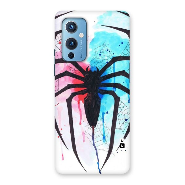Colorful Web Back Case for OnePlus 9