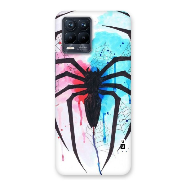 Colorful Web Back Case for Realme 8 Pro