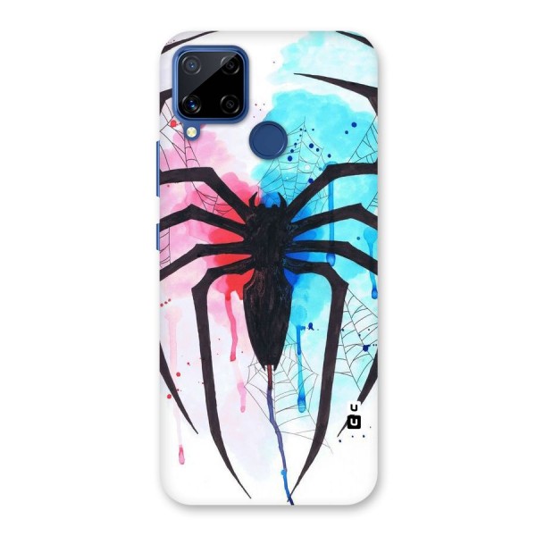 Colorful Web Back Case for Realme Narzo 30A