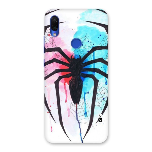 Colorful Web Back Case for Redmi Note 7S