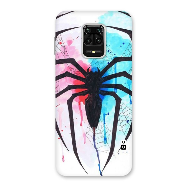 Colorful Web Back Case for Redmi Note 9 Pro Max