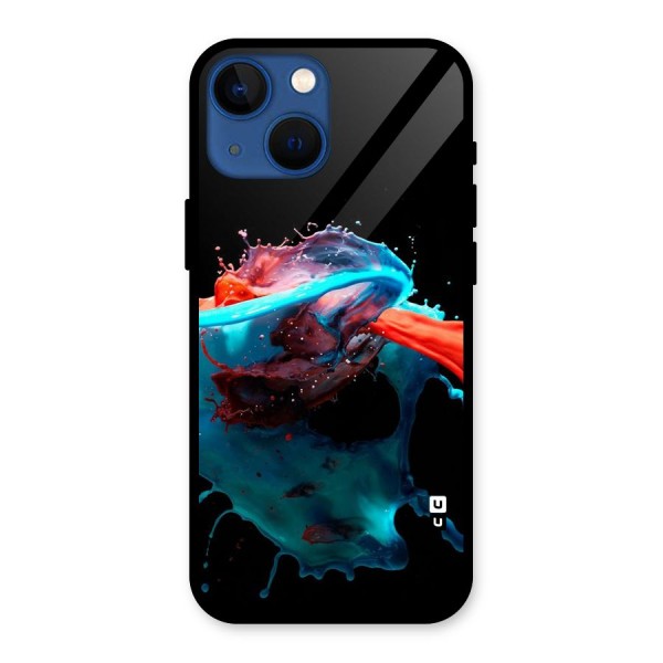 Colour War Glass Back Case for iPhone 13 Mini