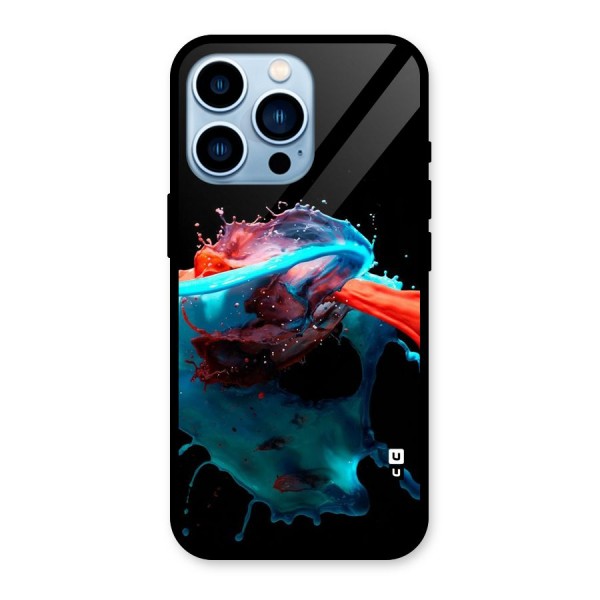 Colour War Glass Back Case for iPhone 13 Pro