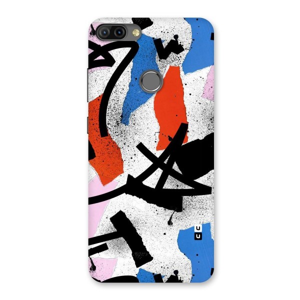 Coloured Abstract Art Back Case for Infinix Hot 6 Pro