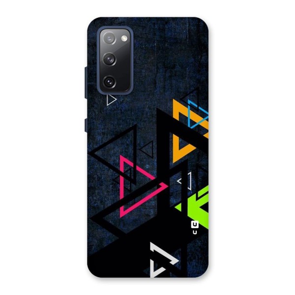Coloured Triangles Back Case for Galaxy S20 FE